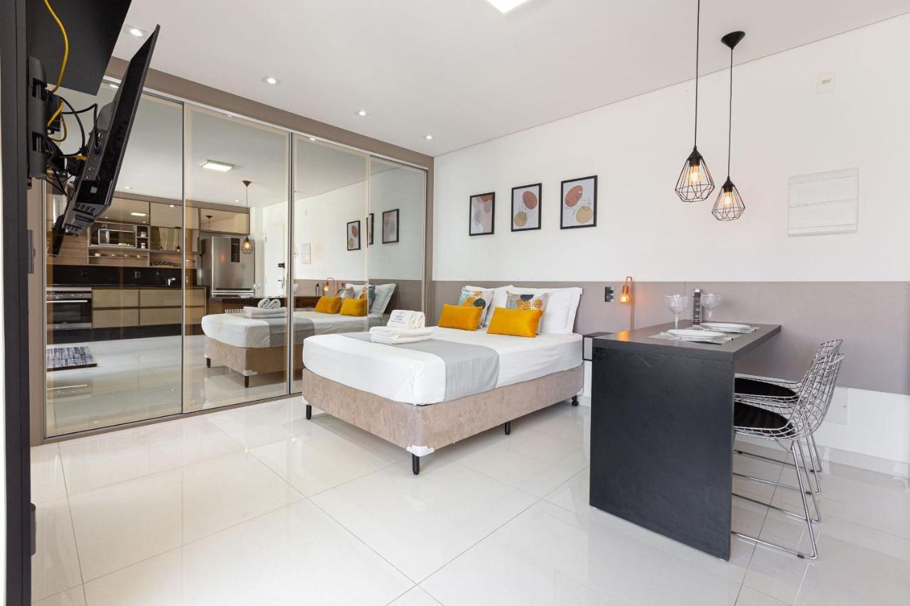 Easy Star - Studio Amplo E Confortavel No Campo Belo - Np01G Appartement São Paulo Buitenkant foto