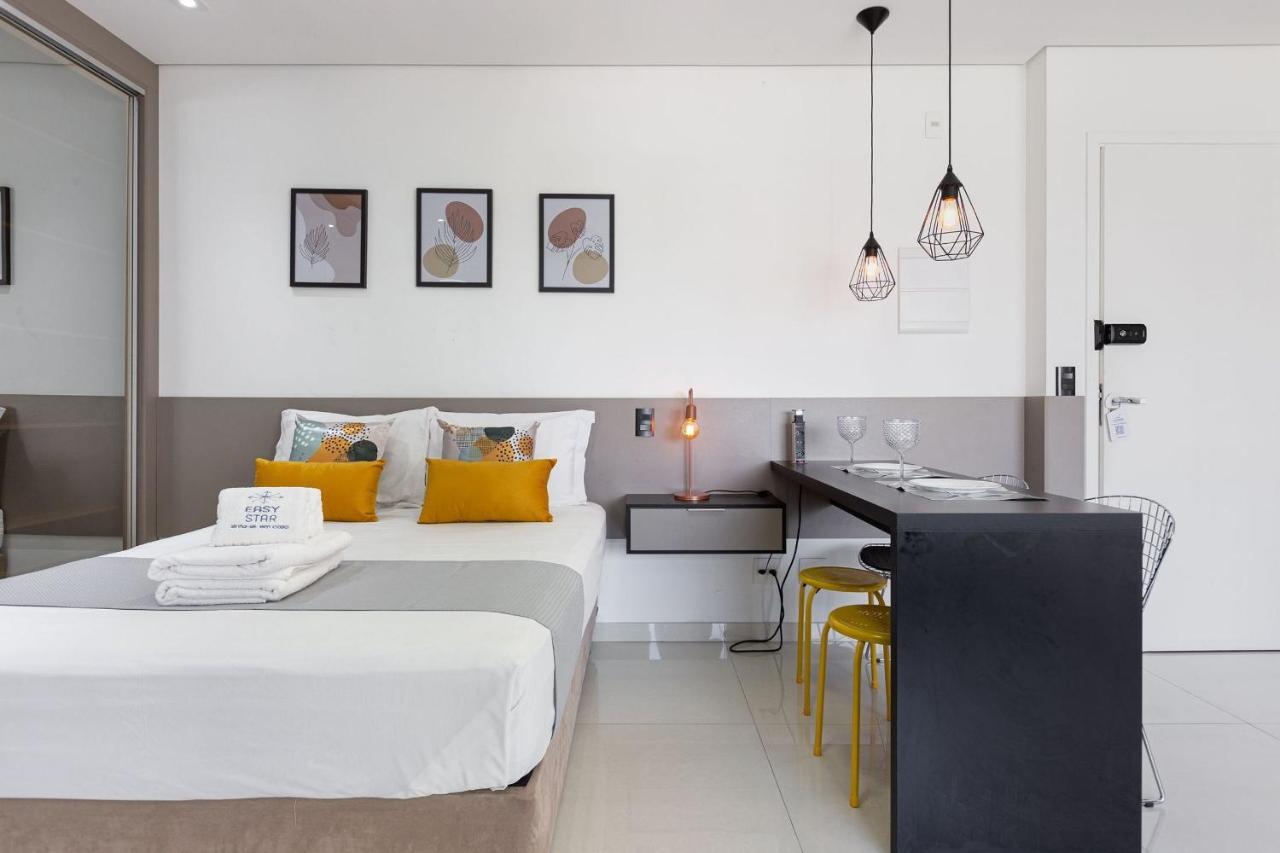 Easy Star - Studio Amplo E Confortavel No Campo Belo - Np01G Appartement São Paulo Buitenkant foto