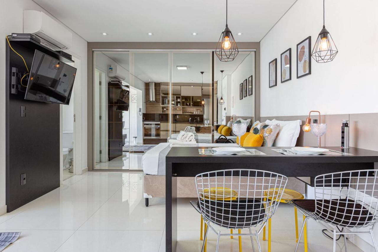 Easy Star - Studio Amplo E Confortavel No Campo Belo - Np01G Appartement São Paulo Buitenkant foto
