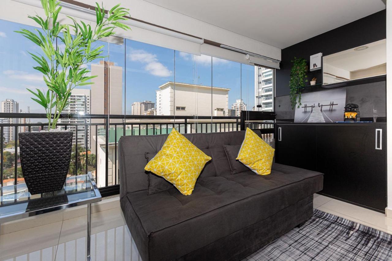 Easy Star - Studio Amplo E Confortavel No Campo Belo - Np01G Appartement São Paulo Buitenkant foto