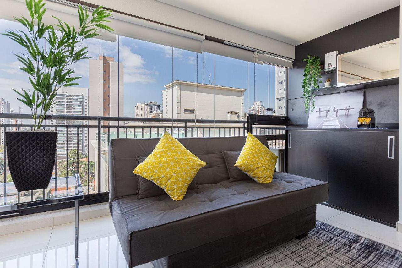 Easy Star - Studio Amplo E Confortavel No Campo Belo - Np01G Appartement São Paulo Buitenkant foto