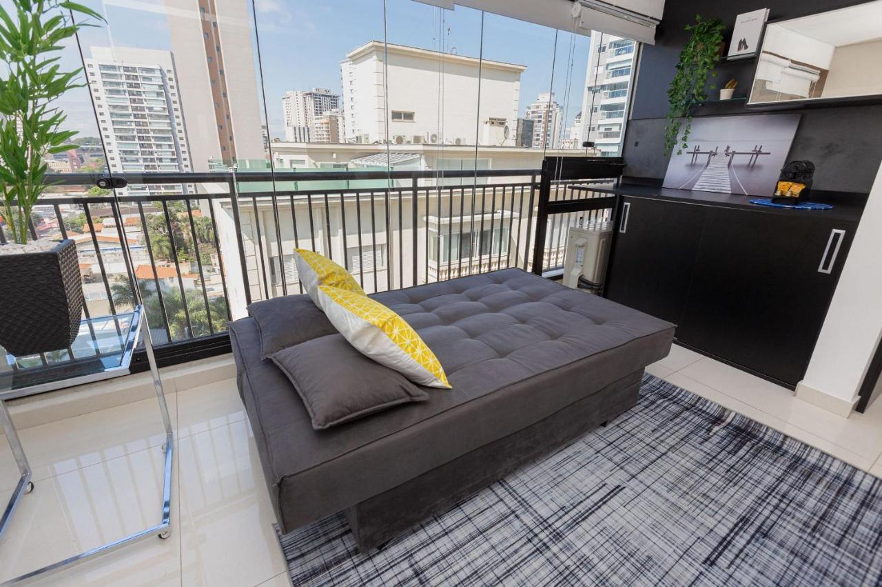 Easy Star - Studio Amplo E Confortavel No Campo Belo - Np01G Appartement São Paulo Buitenkant foto