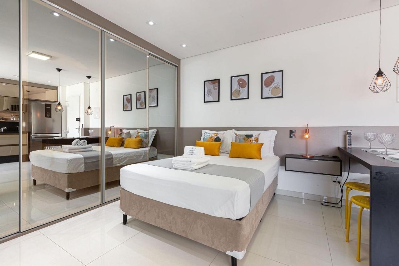 Easy Star - Studio Amplo E Confortavel No Campo Belo - Np01G Appartement São Paulo Buitenkant foto