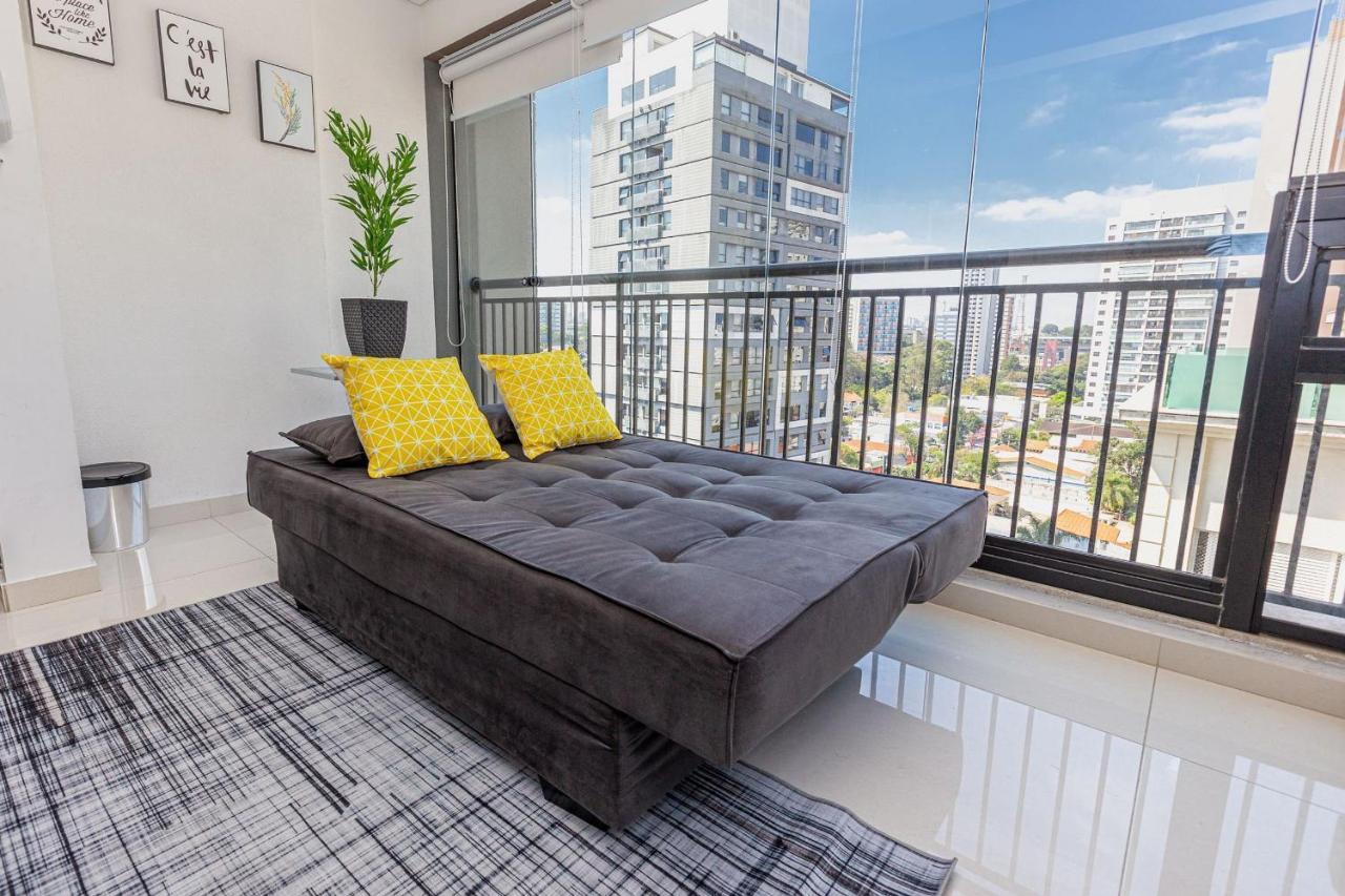 Easy Star - Studio Amplo E Confortavel No Campo Belo - Np01G Appartement São Paulo Buitenkant foto