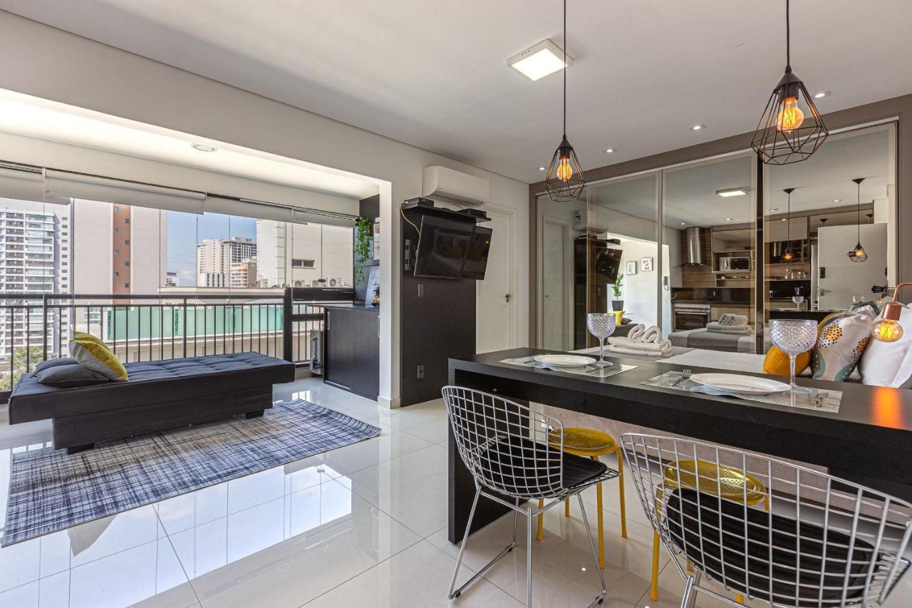 Easy Star - Studio Amplo E Confortavel No Campo Belo - Np01G Appartement São Paulo Buitenkant foto