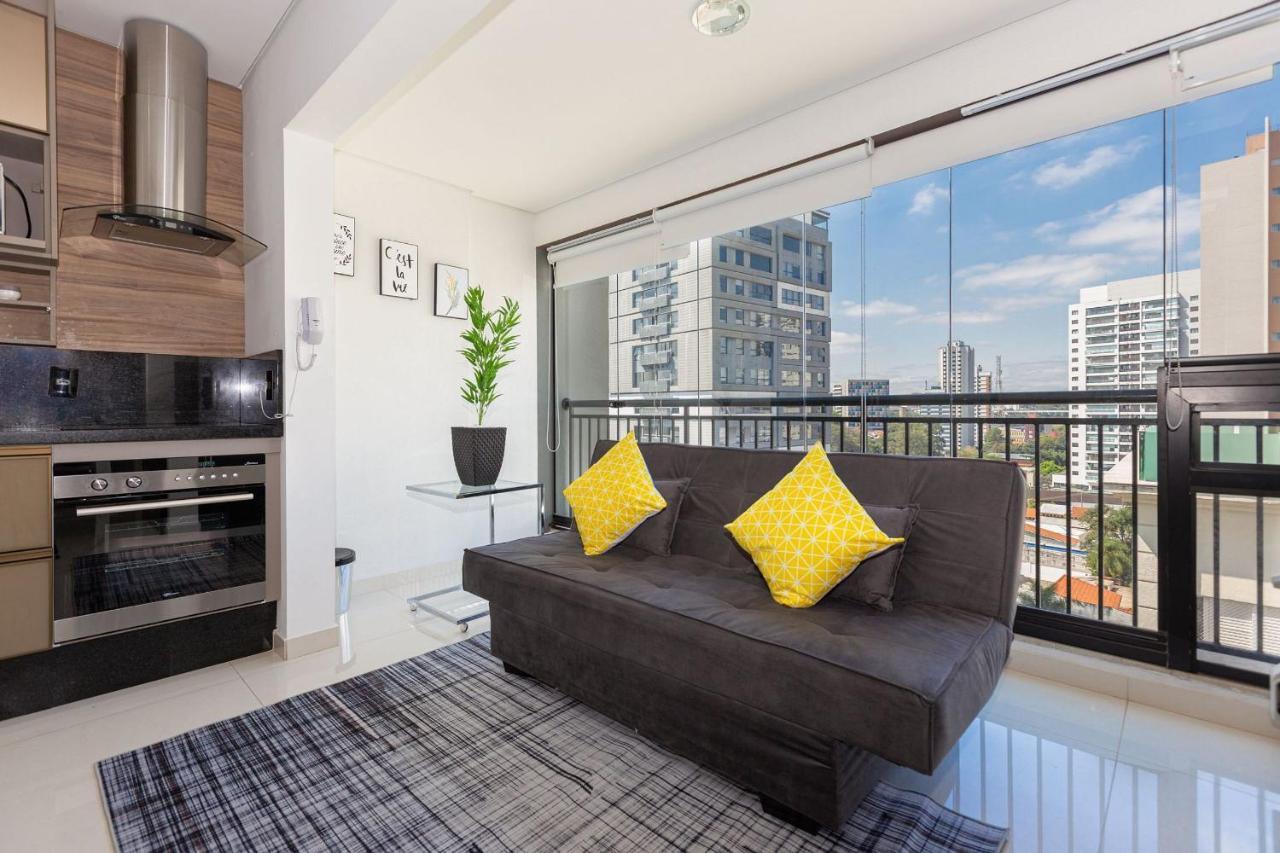 Easy Star - Studio Amplo E Confortavel No Campo Belo - Np01G Appartement São Paulo Buitenkant foto