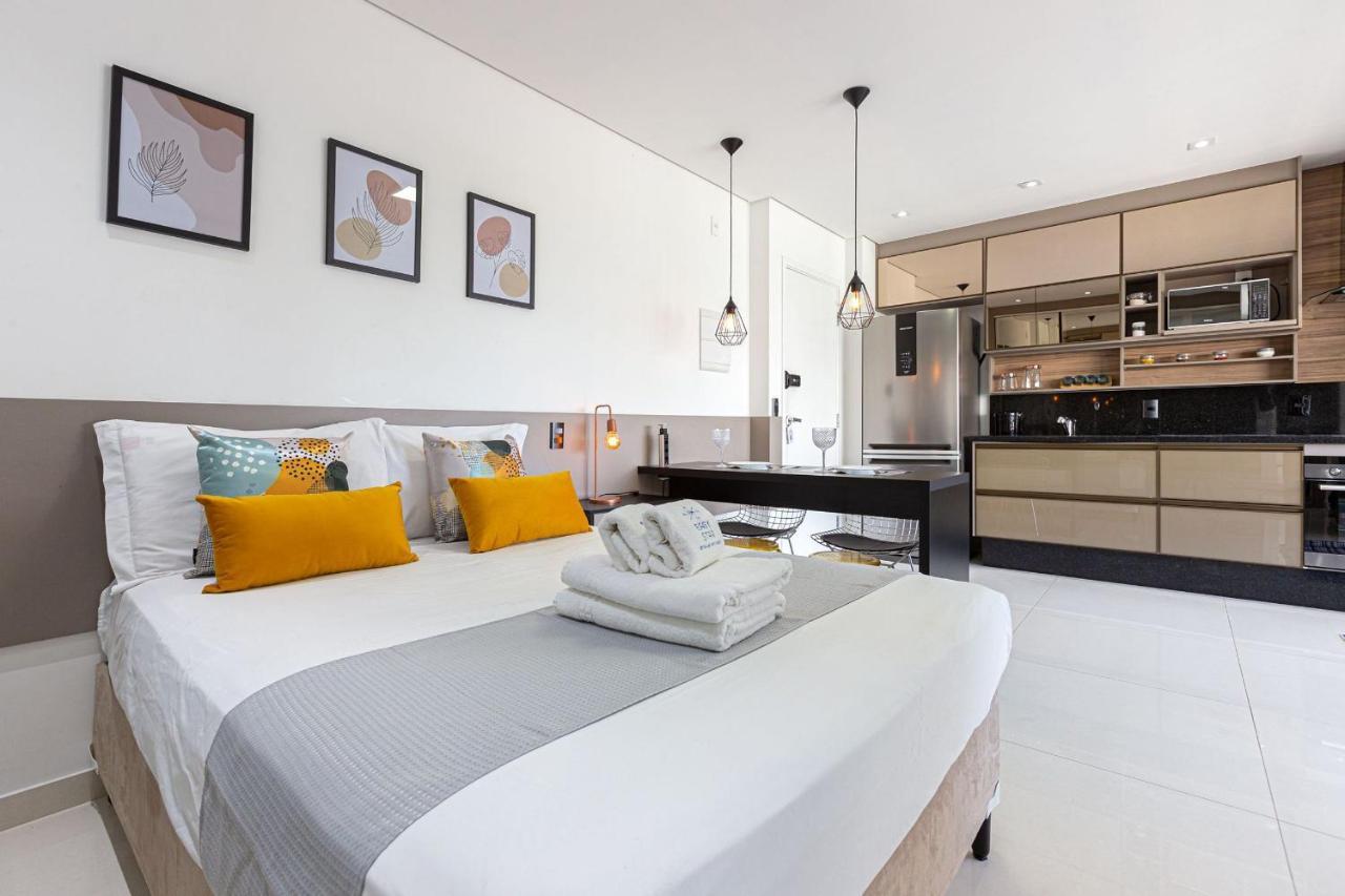 Easy Star - Studio Amplo E Confortavel No Campo Belo - Np01G Appartement São Paulo Buitenkant foto