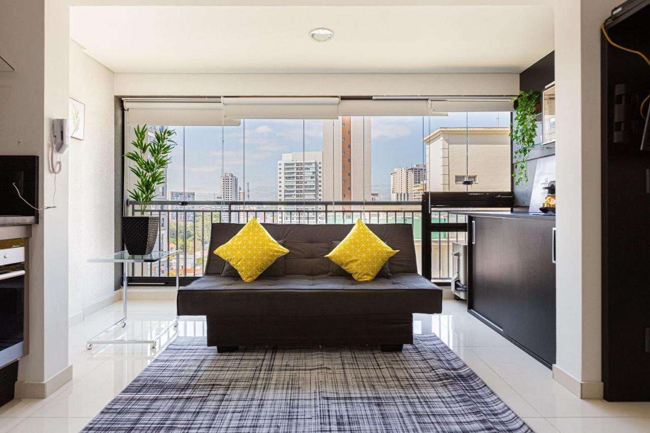 Easy Star - Studio Amplo E Confortavel No Campo Belo - Np01G Appartement São Paulo Buitenkant foto