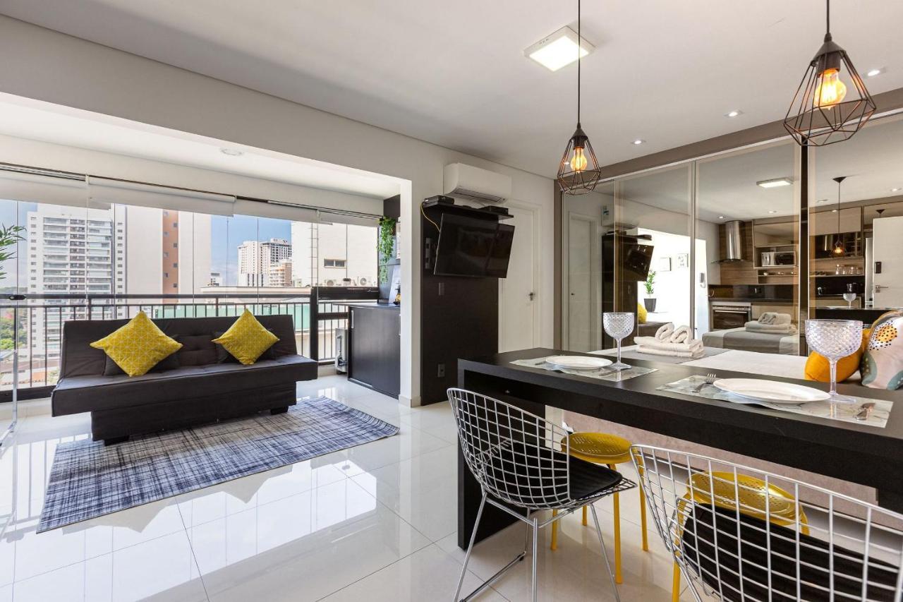 Easy Star - Studio Amplo E Confortavel No Campo Belo - Np01G Appartement São Paulo Buitenkant foto